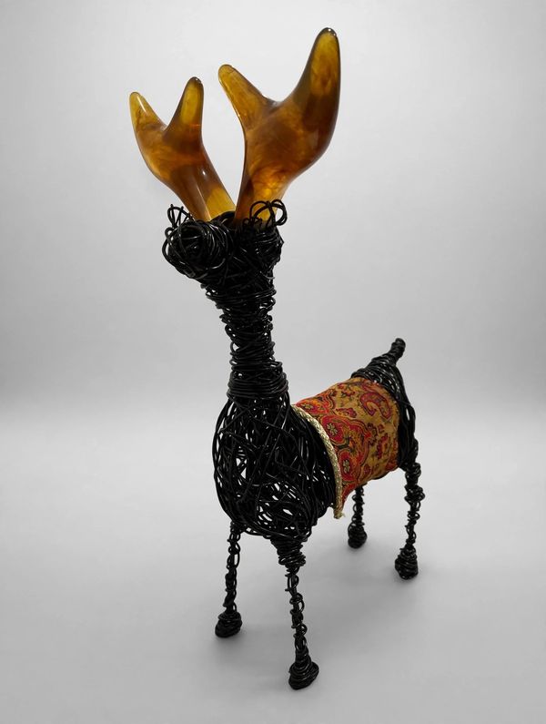 Deer with Amber Antlers