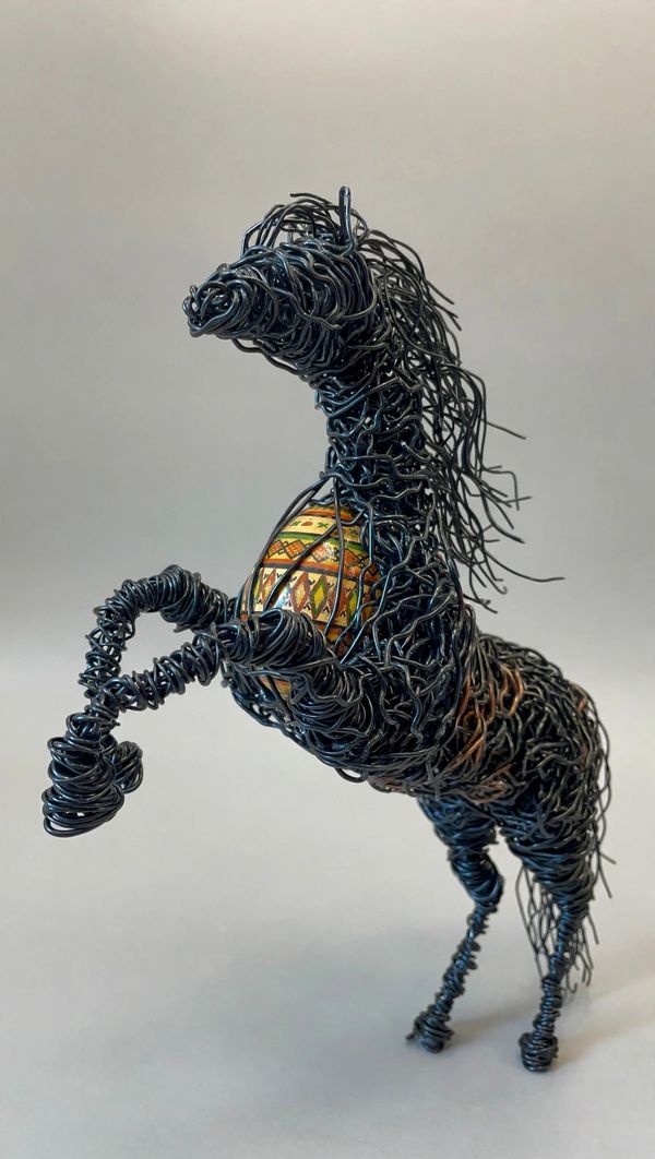 Rearing Horse (detail)